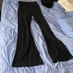 Black Flared Pants